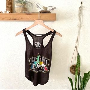 Chaser Pink Floyd cropped tank